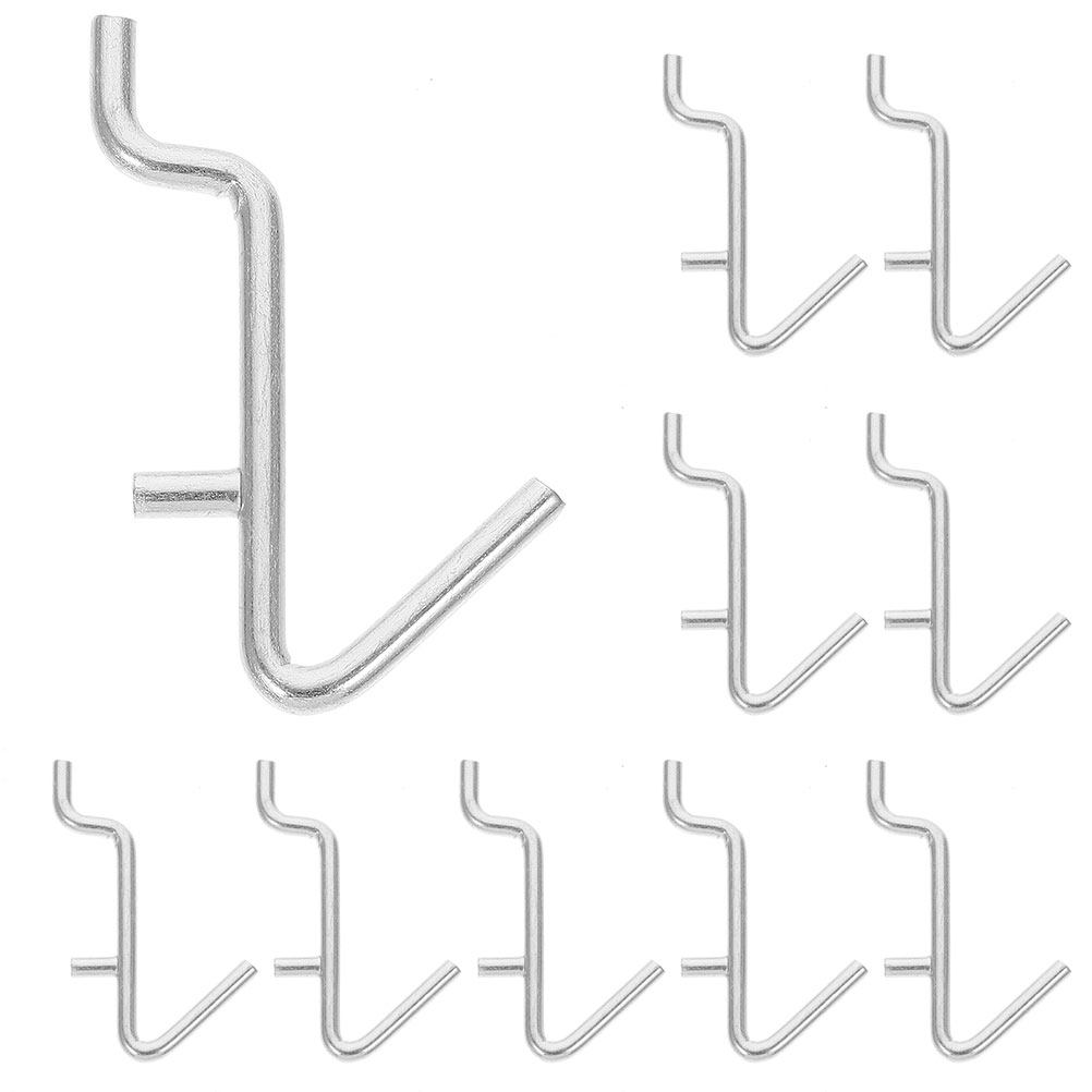 Tools In Metal Workshop - 25Pcs Heavy Duty Metal Pegboard Hooks