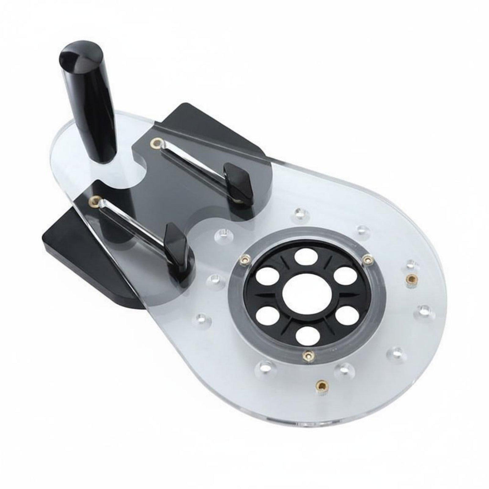 Power Tools In Workshop - Router Base Plate Stable Function Power