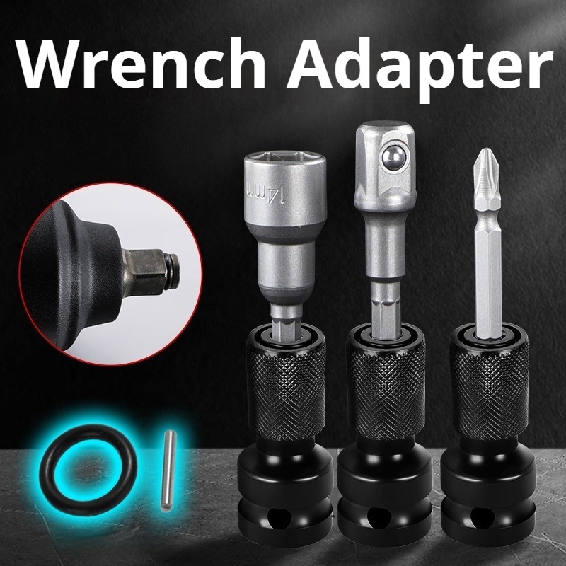 Power Tools In Workshop - Impact Wrench Electric Drill Adapter Automotive