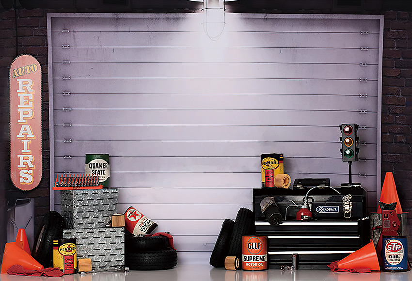 Mehofond Auto Repairs Garage P - огляд і ціна Workshop Tools Background