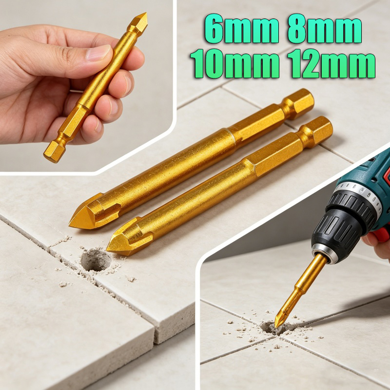 Triangle Drill Bit 6-12mm Tita - огляд і ціна Power Tools In Workshop