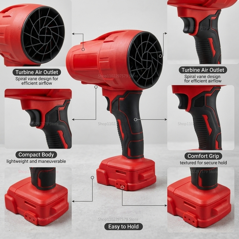 18V Cordless Turbo Fan Blower  - огляд і ціна Power Tools In Workshop