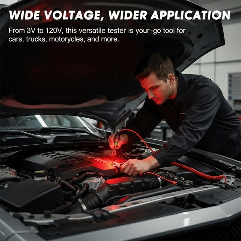 3V 120V Voltage Tester Pen Dig - огляд і ціна Workshop Use Tools