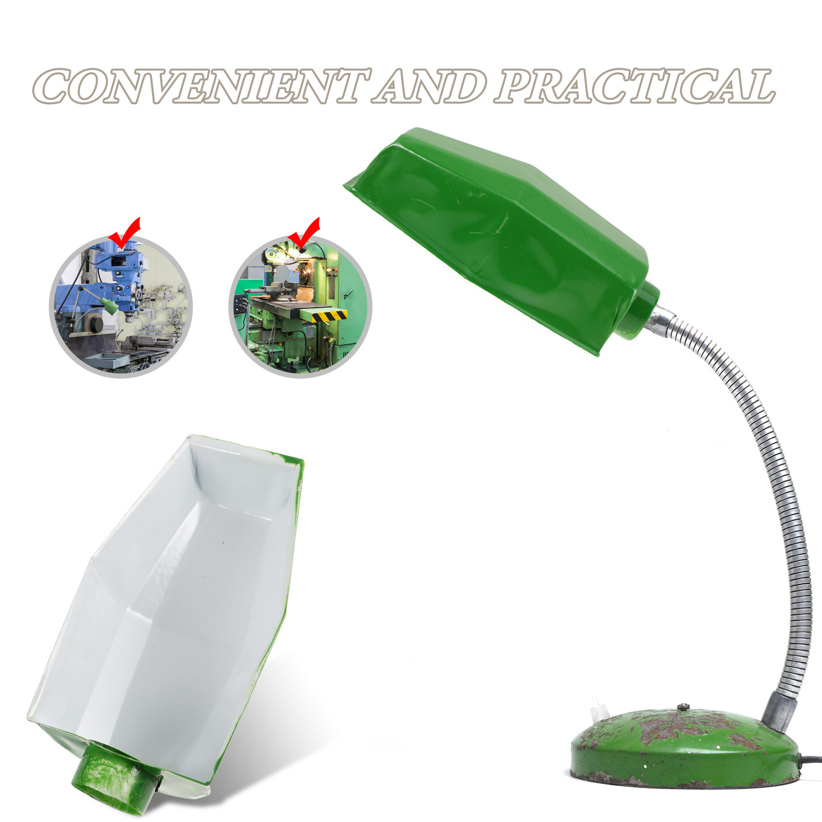 Machine Tool Lamp Shade Green  - огляд і ціна Workshop Tools Machine