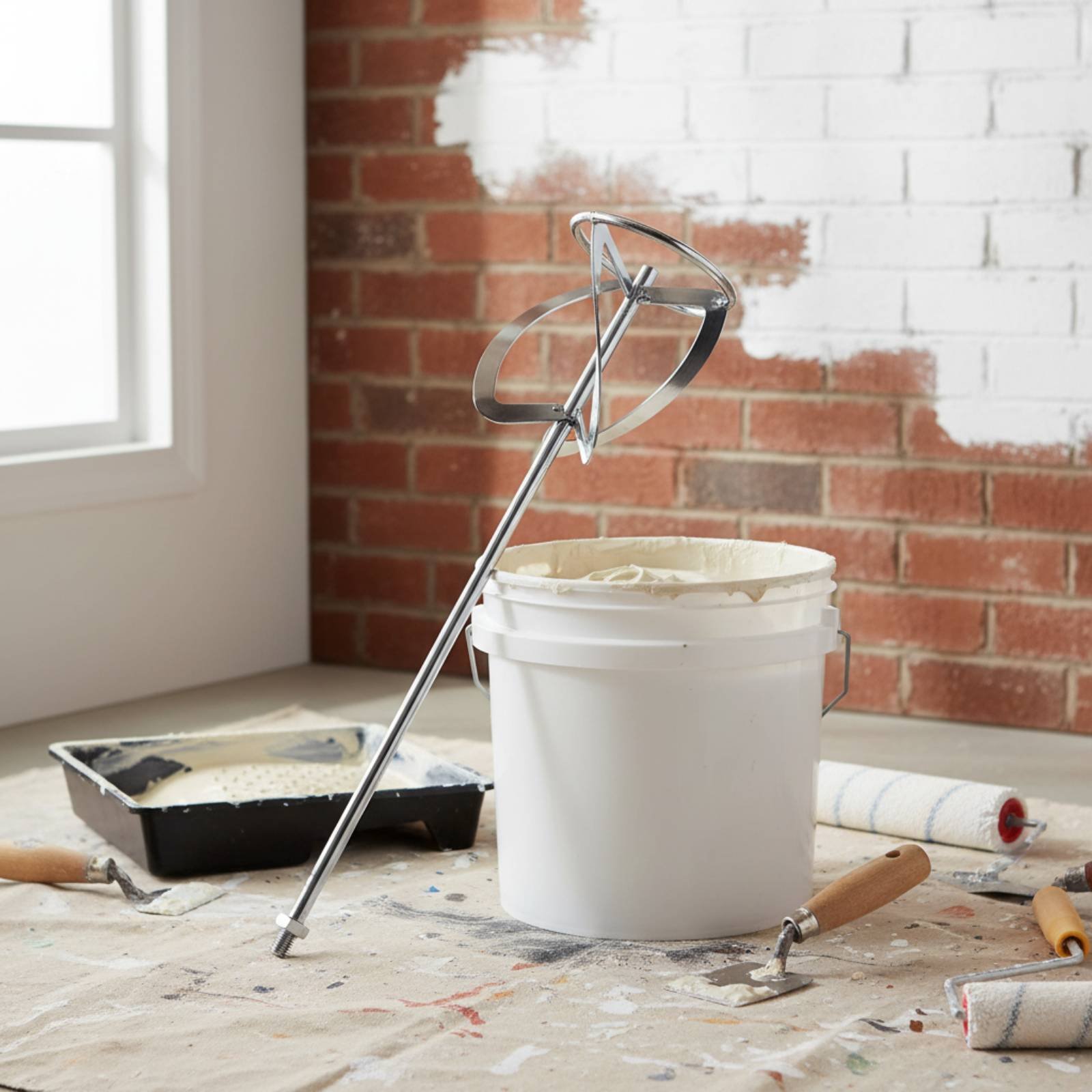 Cement Blender Paddle Sturdy D - огляд і ціна Workshop Use Tools