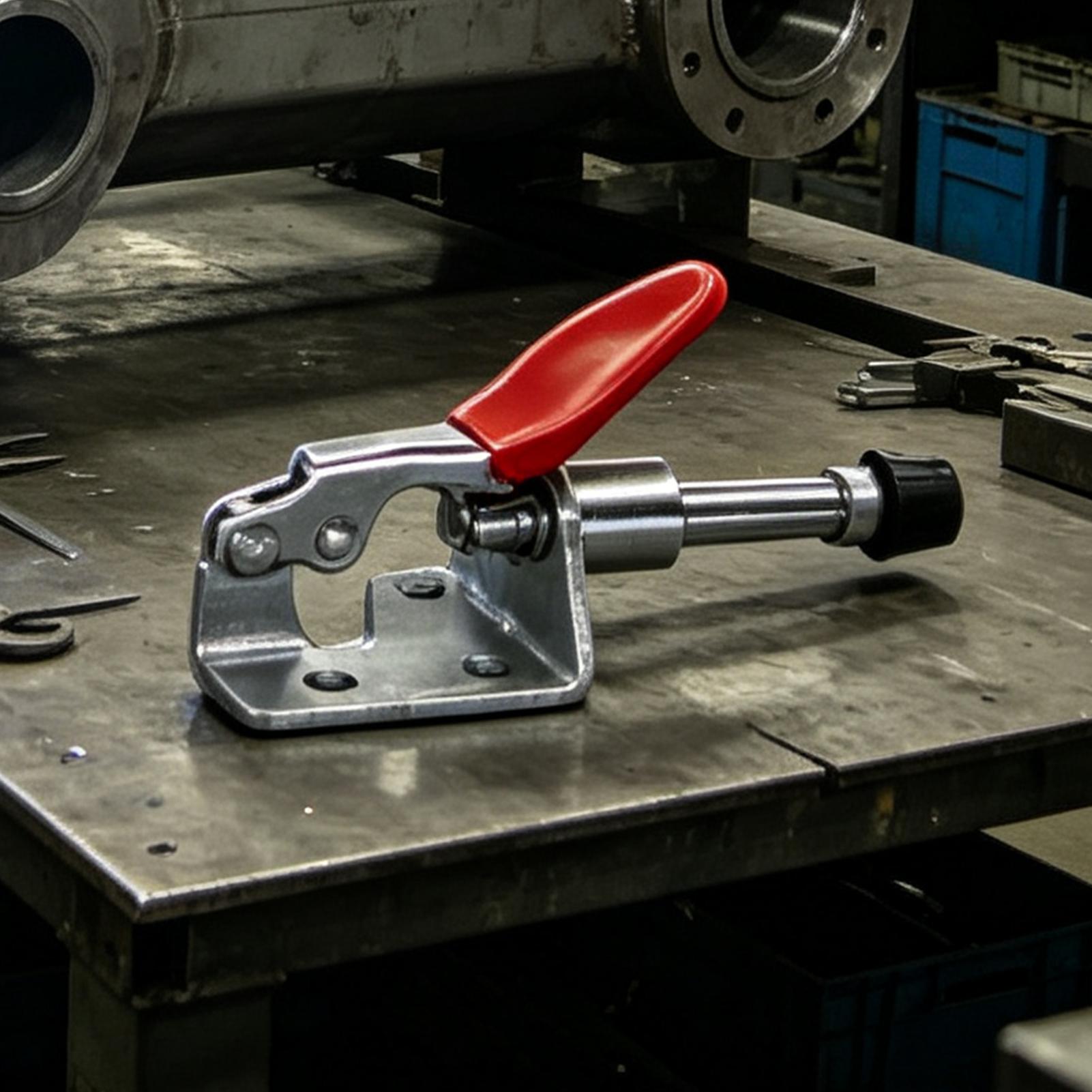 Horizontal Toggle Clamp 45kg H - огляд і ціна Tools For Garage Workshop