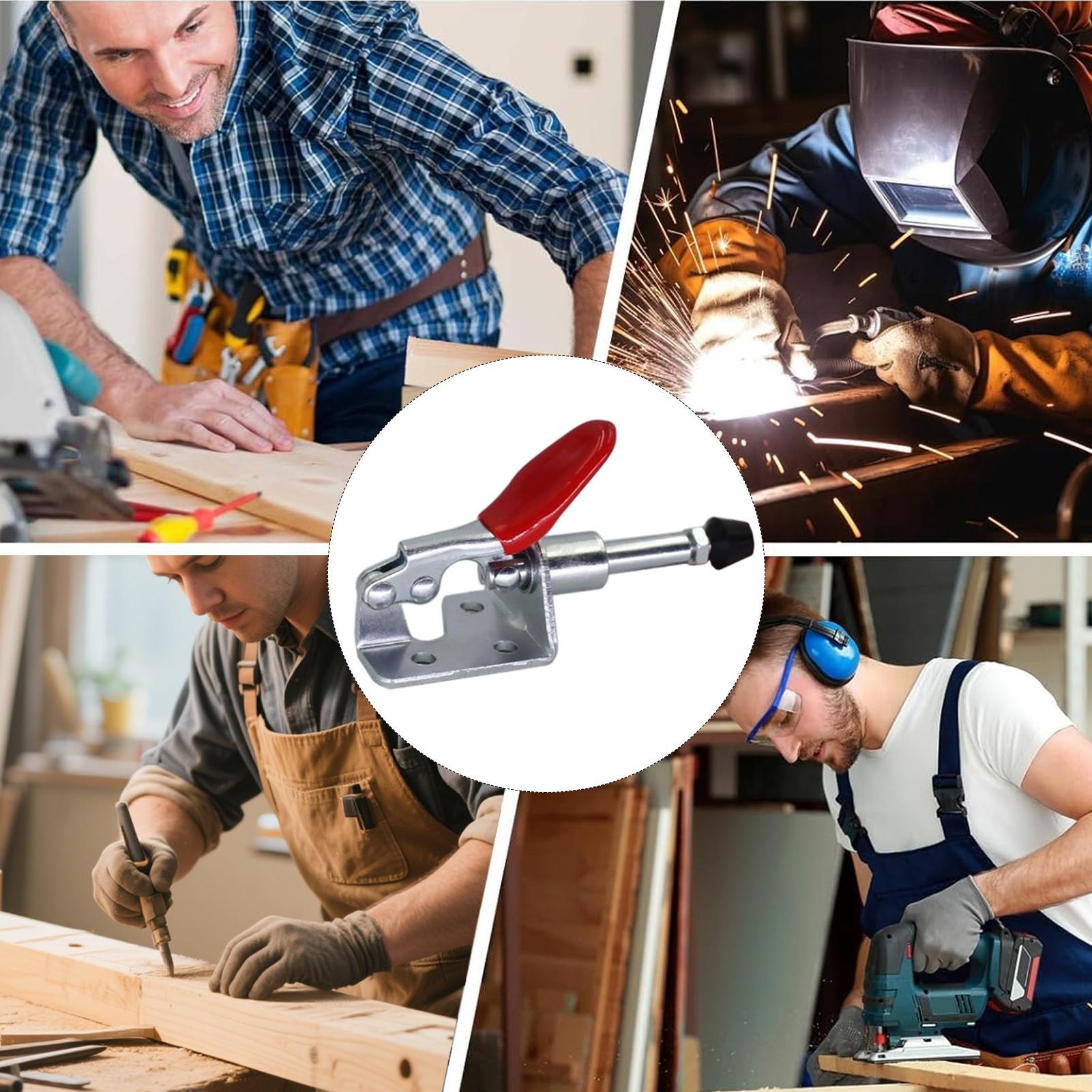 Horizontal Toggle Clamp 45kg H - огляд і ціна Tools For Garage Workshop