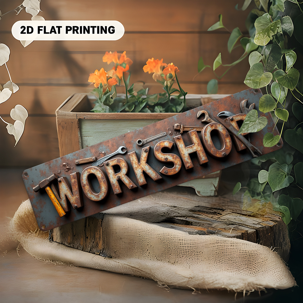 2D Flat,Signboard, a Decorativ - огляд і ціна Workshop Tools Background