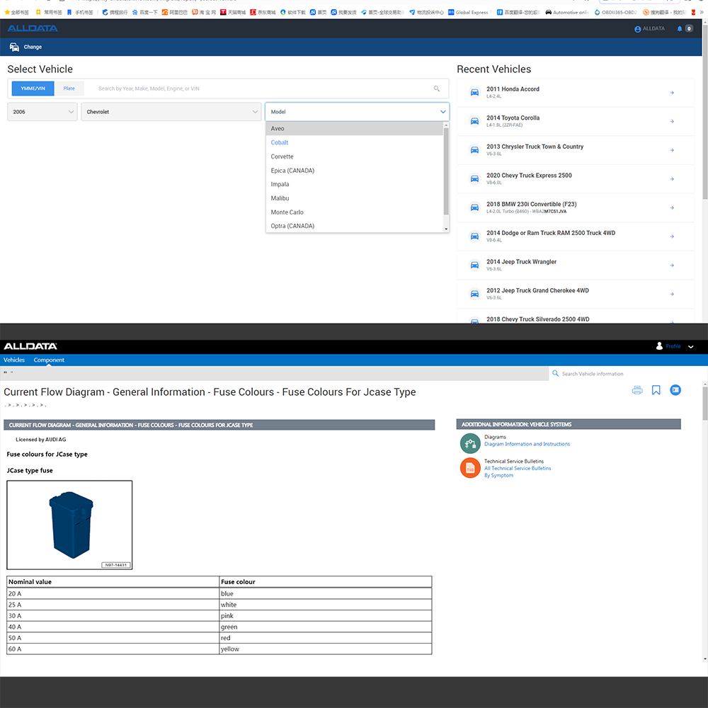 2026 Alldata US Full Version O - огляд і ціна Workshop Tools Online