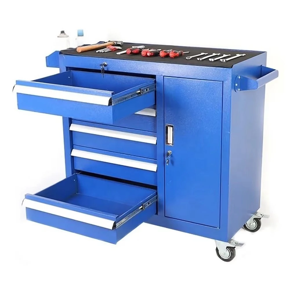 68 Drawers  Rolling Tool Box W - огляд і ціна Tools In Metal Workshop