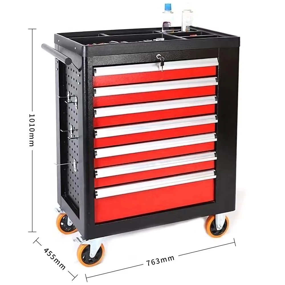 68 Drawers  Rolling Tool Box W - огляд і ціна Tools In Metal Workshop