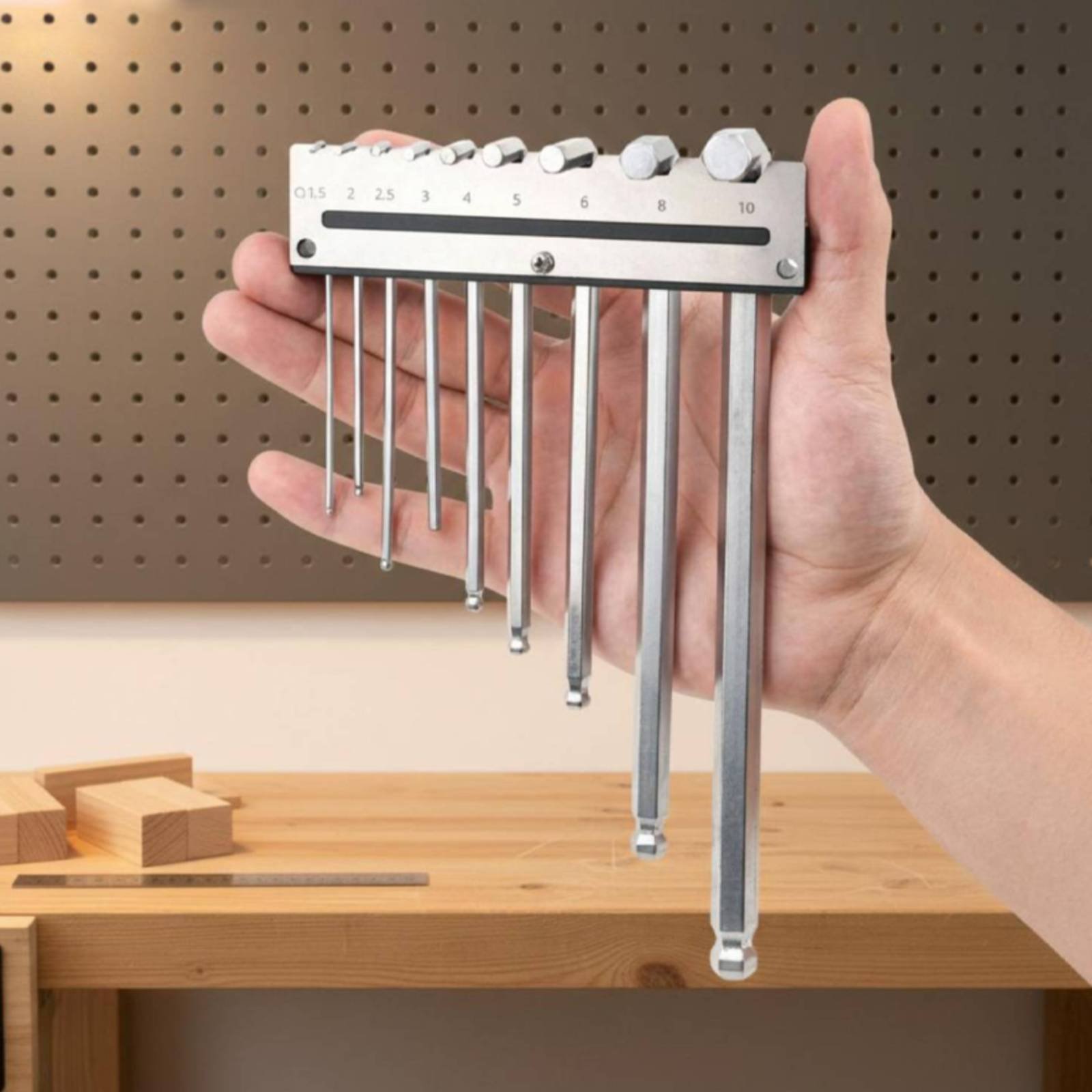Wall Mounted Hex Key Holder Me - огляд і ціна Tools In Metal Workshop