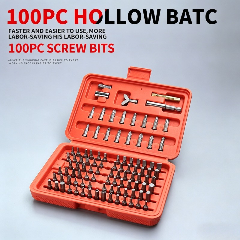100PCS Screwdriver Bit Set, Ho - огляд і ціна Workshop Use Tools