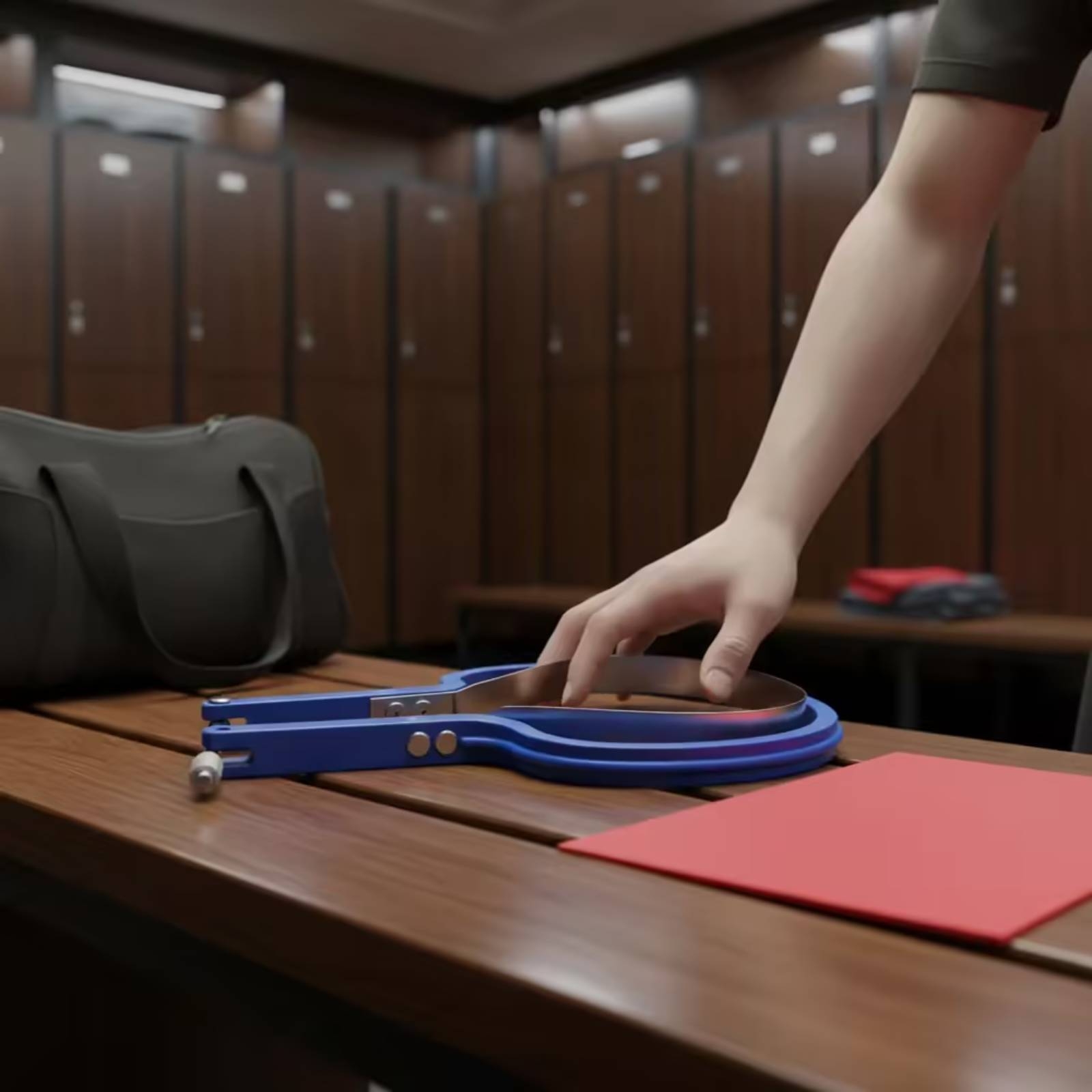 Table Tennis Racket Rubber Cut - огляд і ціна Tools For Workshop