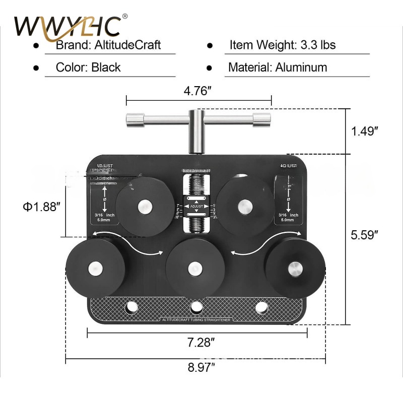 Portable Tubing Straightener M - огляд і ціна Workshop Tools Online