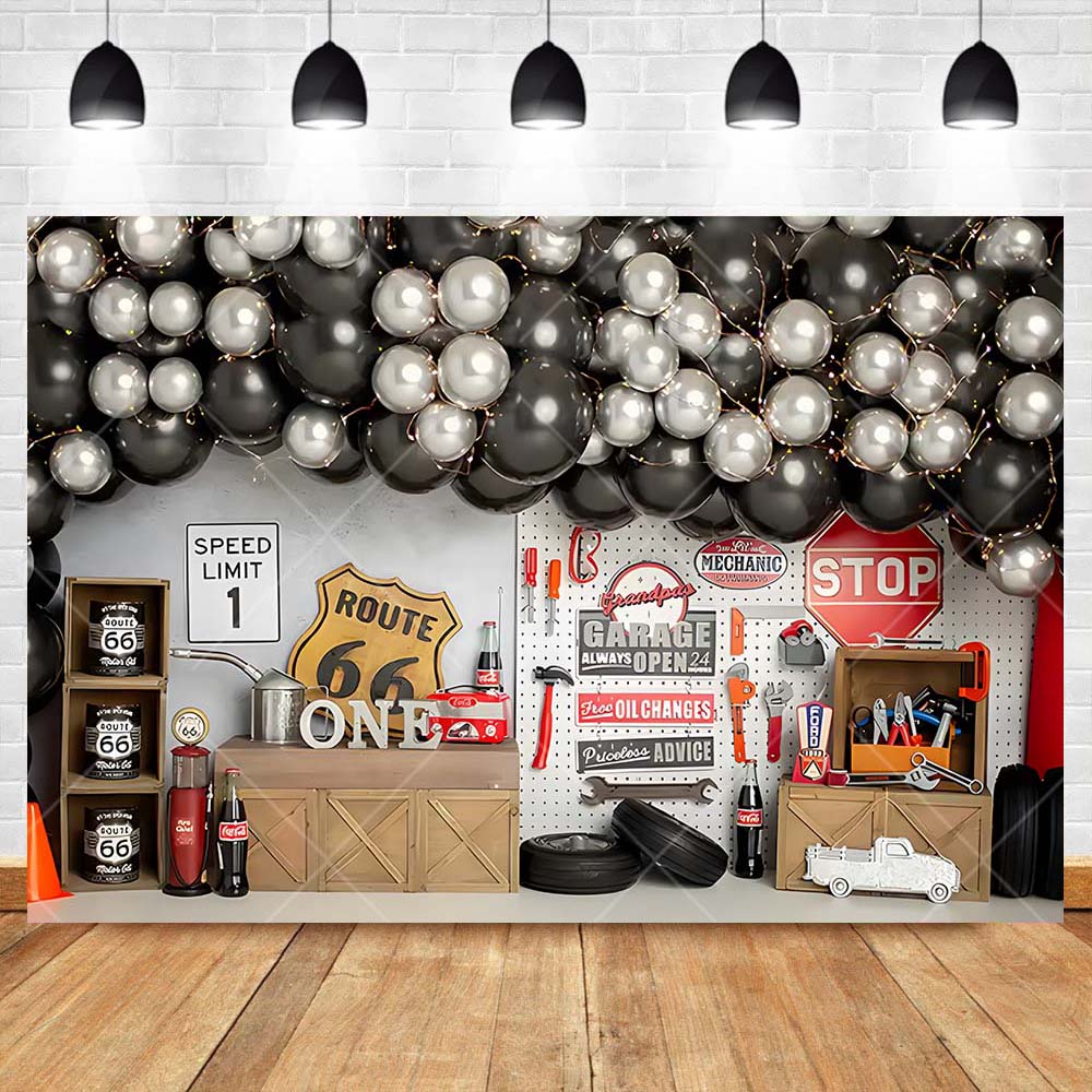 Retro Motorcycle Car Repairs G - огляд і ціна Workshop Tools Background